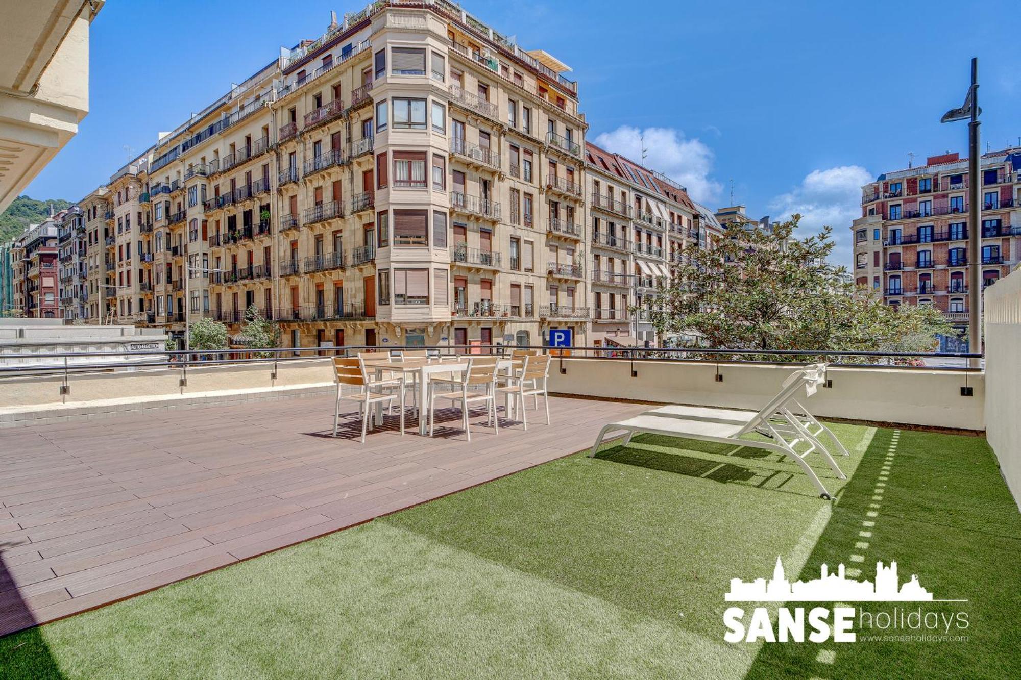 Apartamentos Gran Via By Sanse Holidays San Sebastian Exterior photo