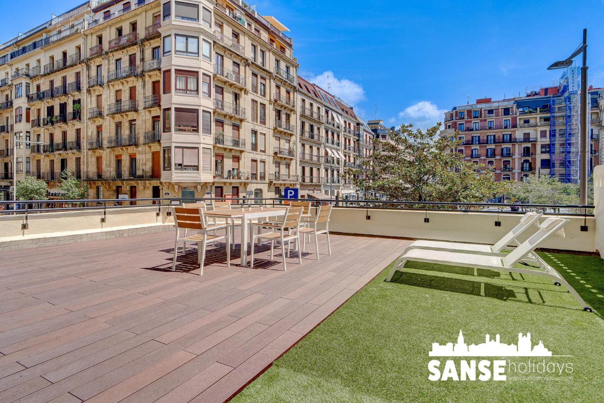 Apartamentos Gran Via By Sanse Holidays San Sebastian Exterior photo